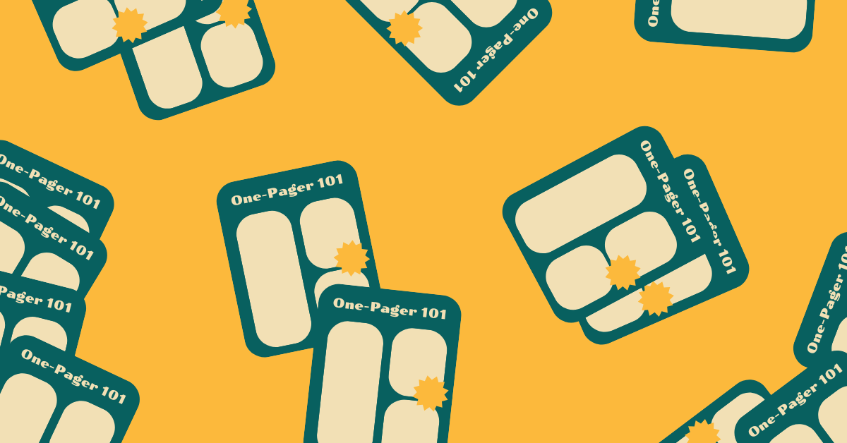 How to Gather Key Info Before You Start (One-Pager 101, Step 1: Compile)