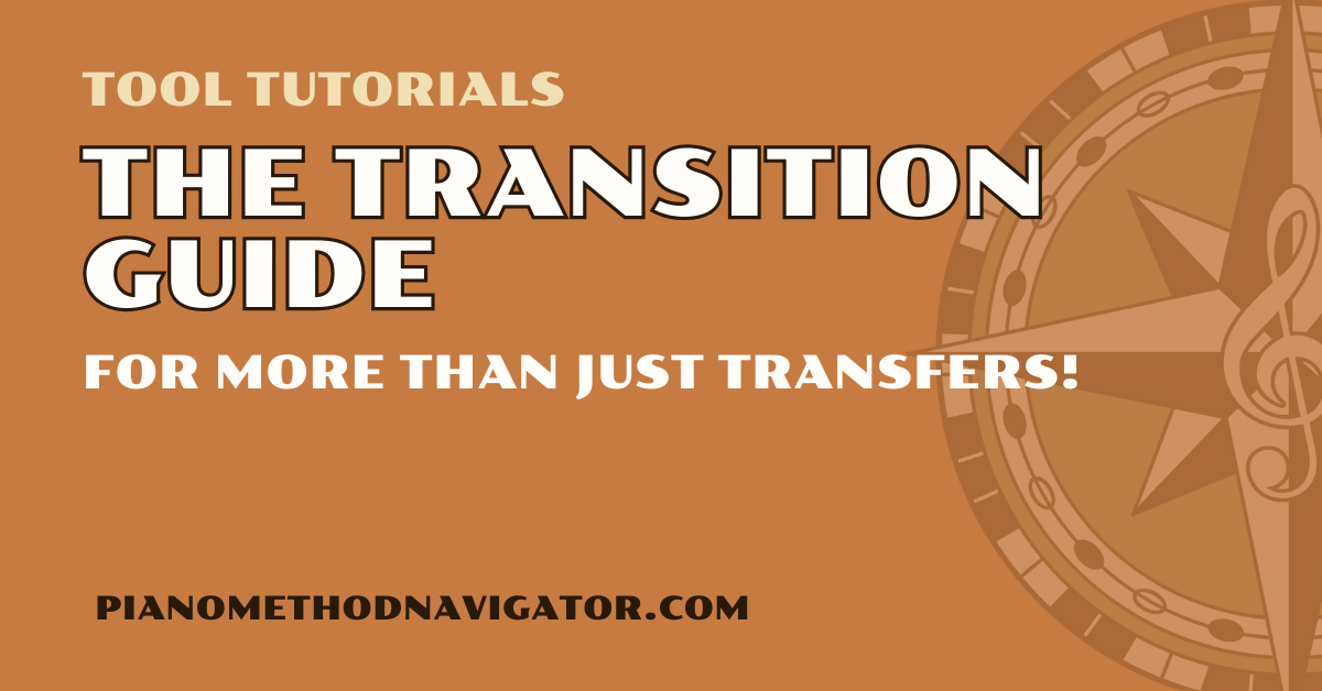 How to Use the Method Book Transition Guide (it’s for more than just transfers!)
